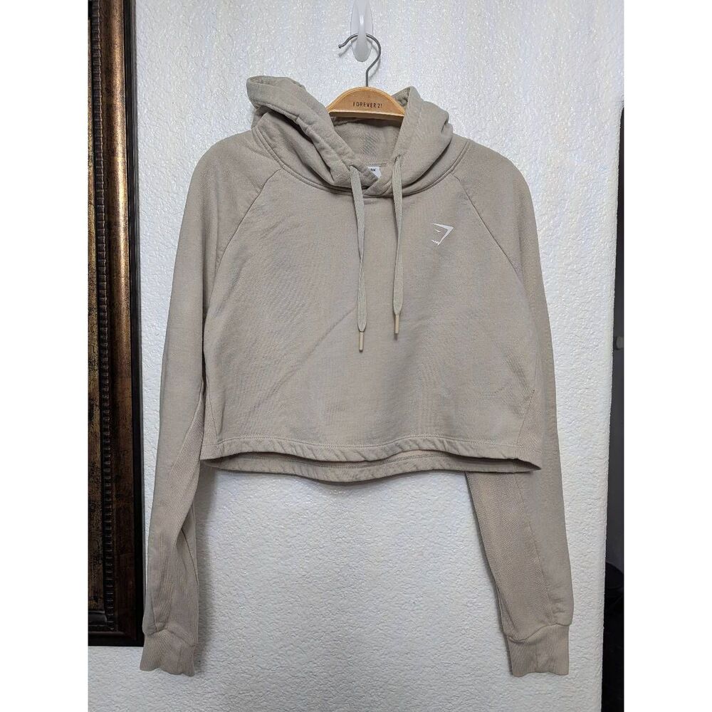 Gymshark crop top hoodie size medium